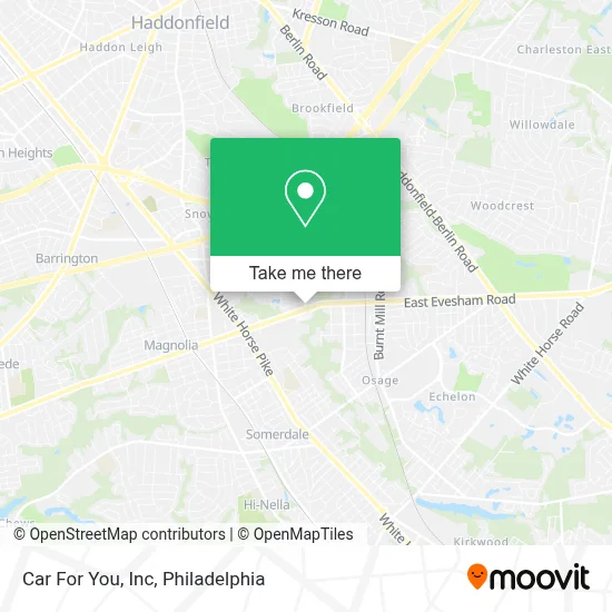 Car For You, Inc map