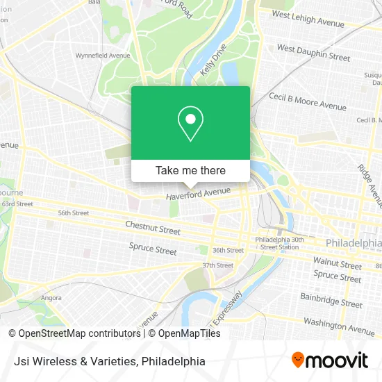 Jsi Wireless & Varieties map