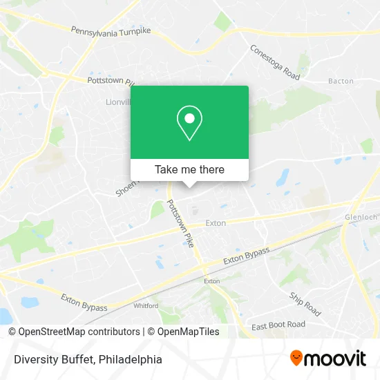 Diversity Buffet map