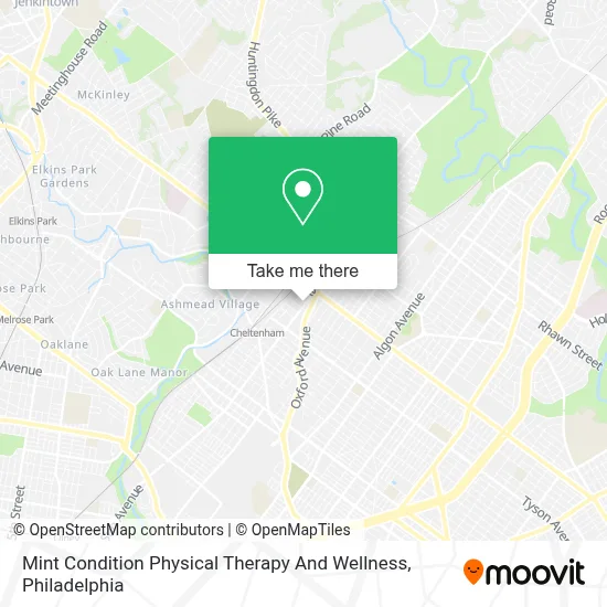 Mint Condition Physical Therapy And Wellness map