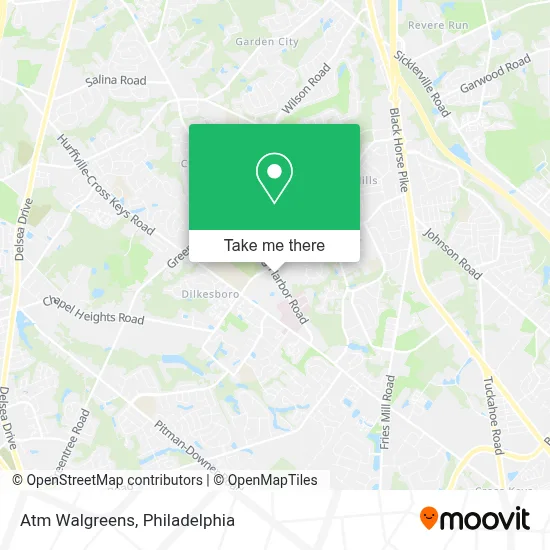 Atm Walgreens map