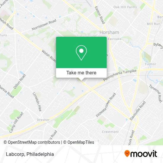 Labcorp map