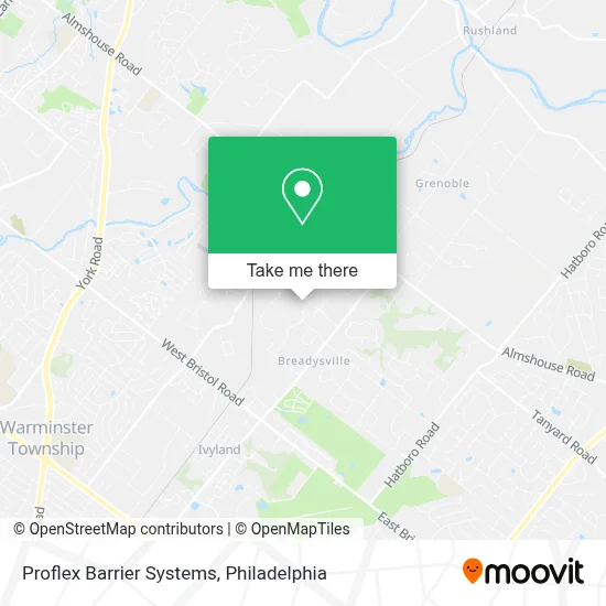 Proflex Barrier Systems map
