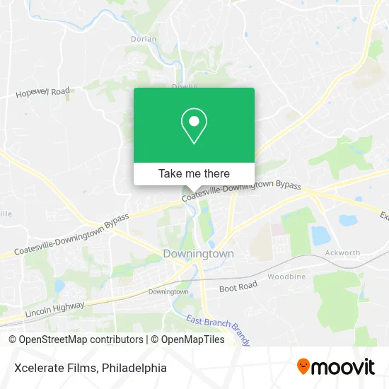 Xcelerate Films map