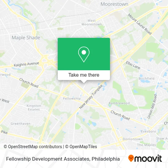 Fellowship Development Associates map