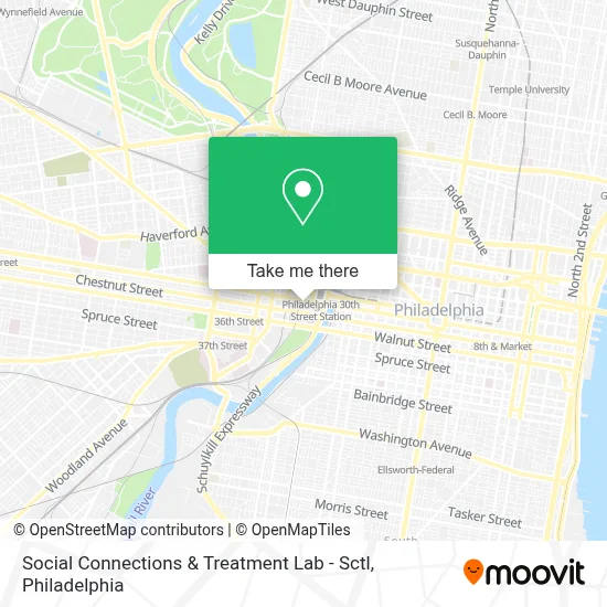 Social Connections & Treatment Lab - Sctl map