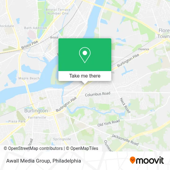 Awall Media Group map