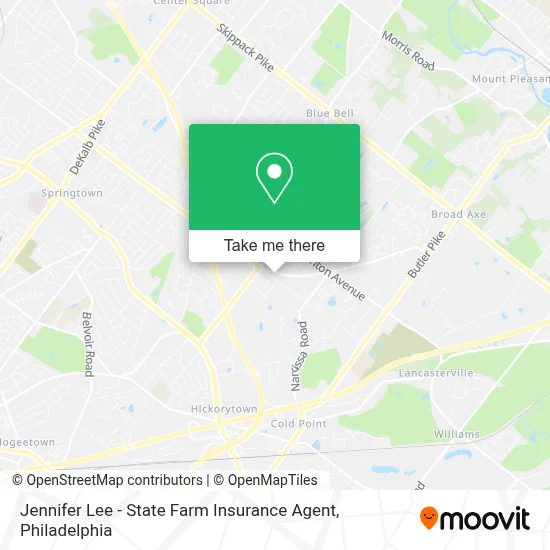 Jennifer Lee - State Farm Insurance Agent map