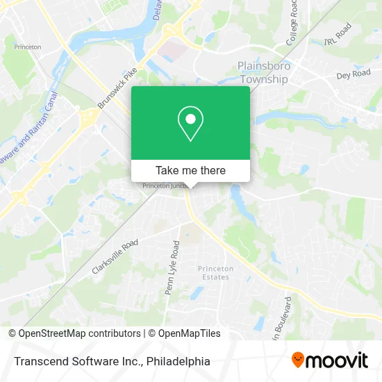 Transcend Software Inc. map