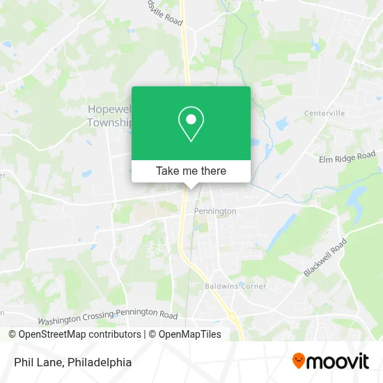 Phil Lane map