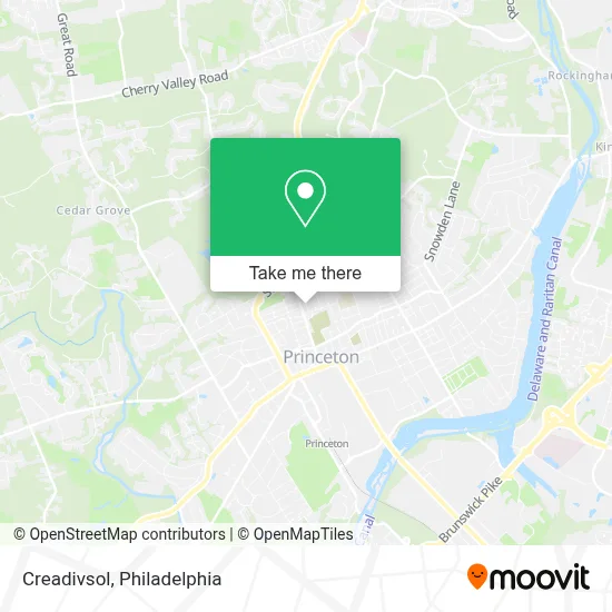 Creadivsol map