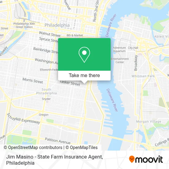 Jim Masino - State Farm Insurance Agent map