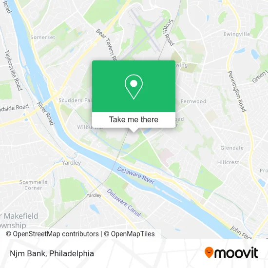 Njm Bank map