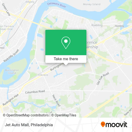 Jet Auto Mall map
