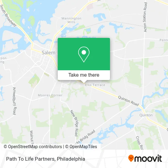 Path To Life Partners map
