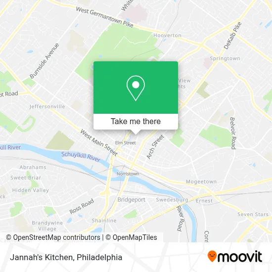 Jannah's Kitchen map