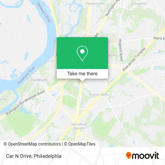 Car N Drive map