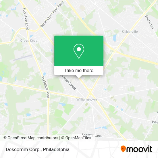 Descomm Corp. map