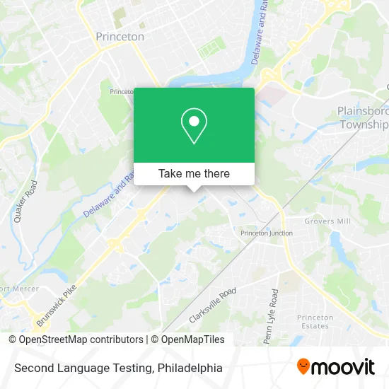 Second Language Testing map