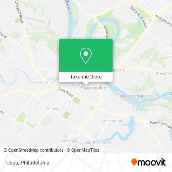 Usps map