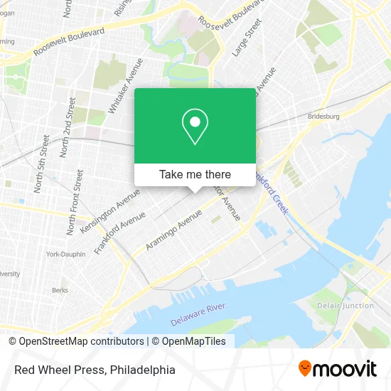 Red Wheel Press map