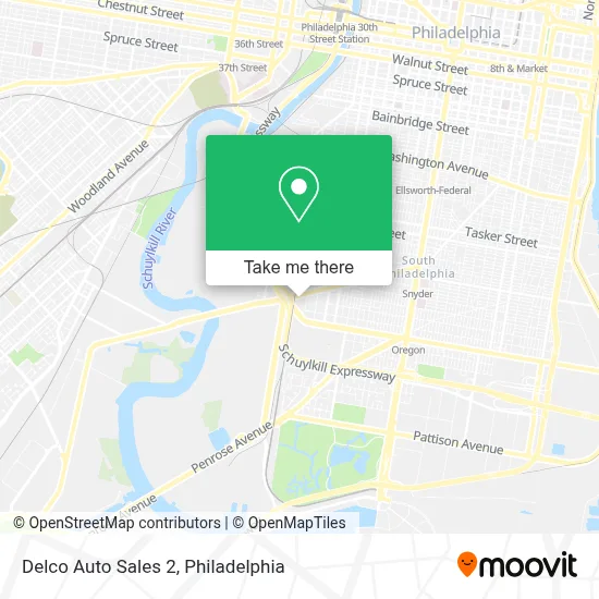 Delco Auto Sales 2 map
