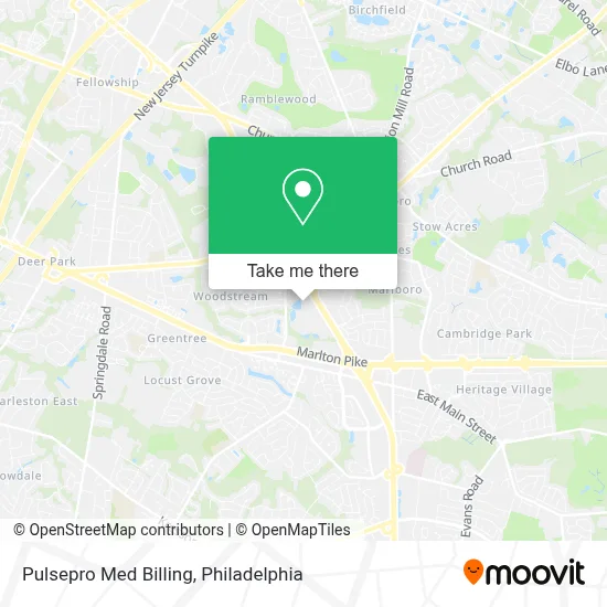 Pulsepro Med Billing map
