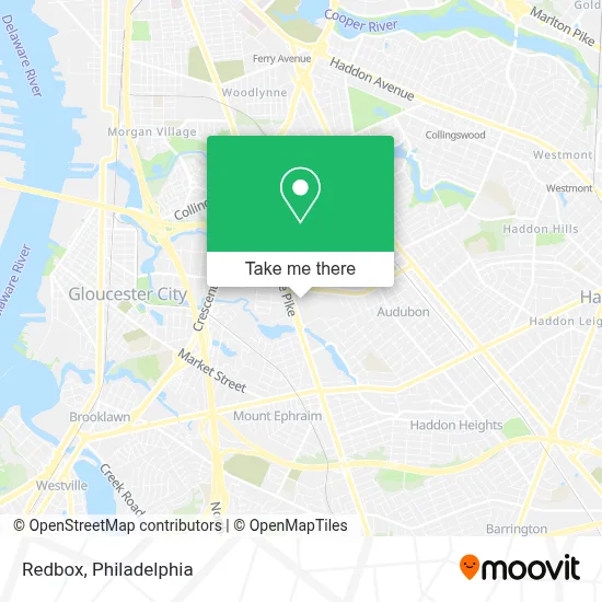 Redbox map