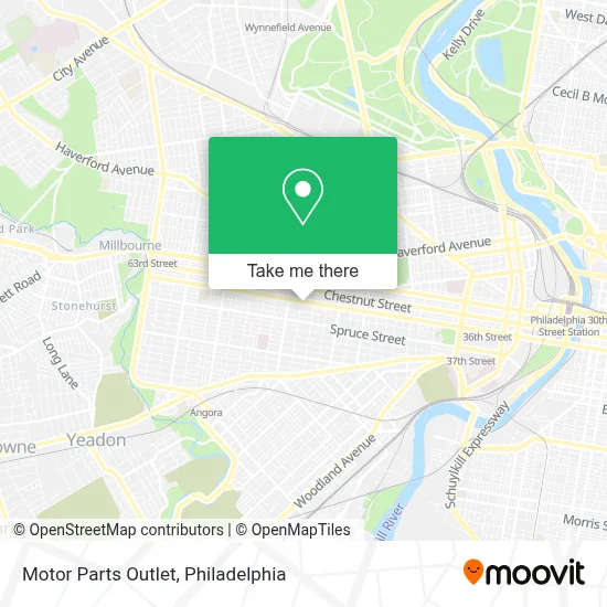 Motor Parts Outlet map