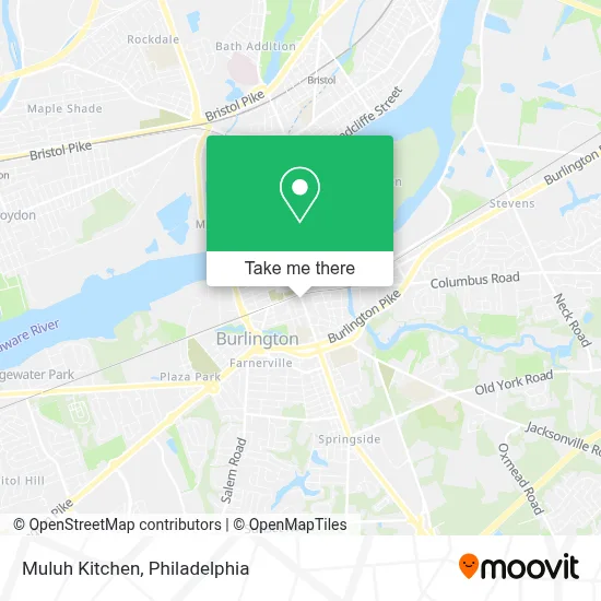 Muluh Kitchen map
