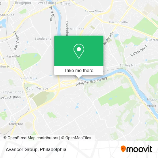 Avancer Group map