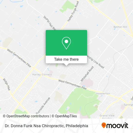 Dr. Donna Funk Nsa Chiropractic map