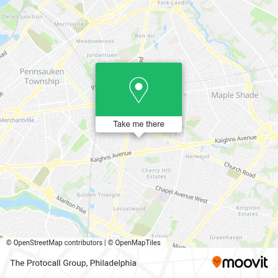 The Protocall Group map