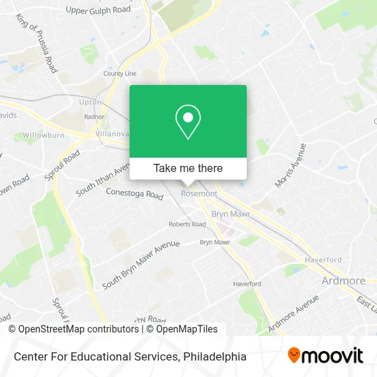 Center For Educational Services map