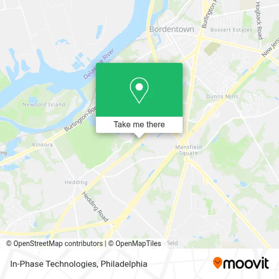 In-Phase Technologies map