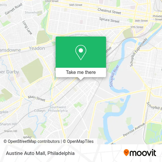 Austine Auto Mall map