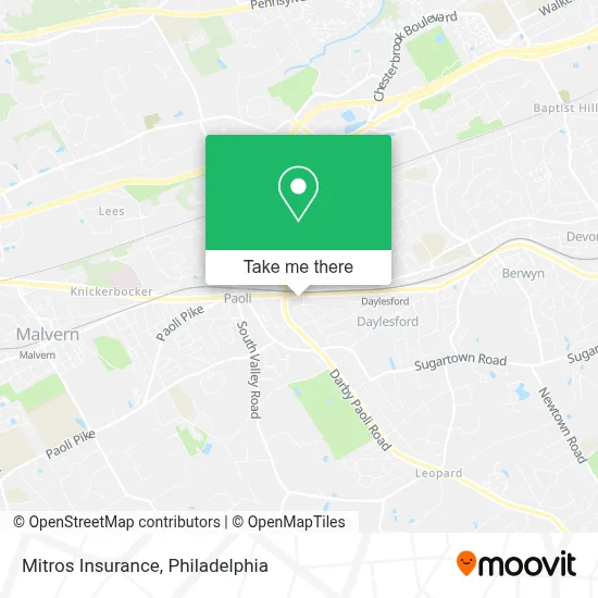 Mitros Insurance map