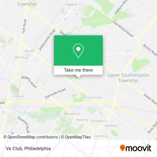 Ve Club map
