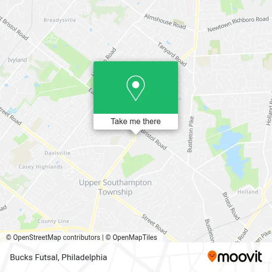 Bucks Futsal map
