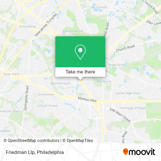 Friedman Llp map