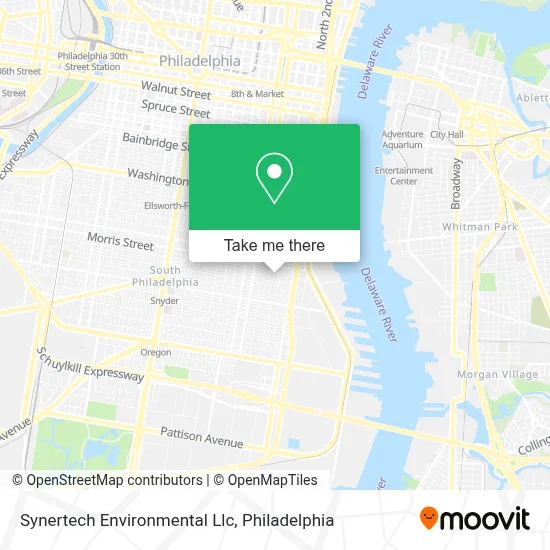 Synertech Environmental Llc map