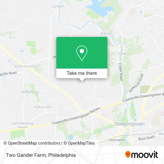Two Gander Farm map