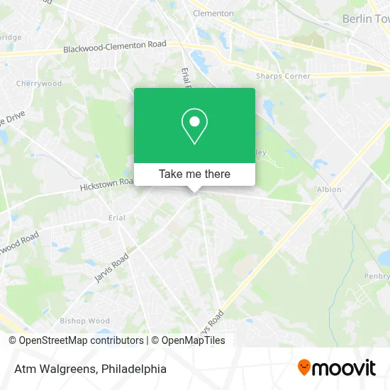 Atm Walgreens map