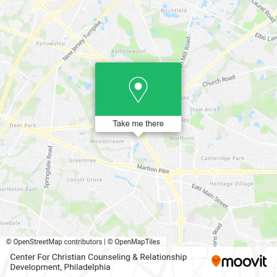 Center For Christian Counseling & Relationship Development map