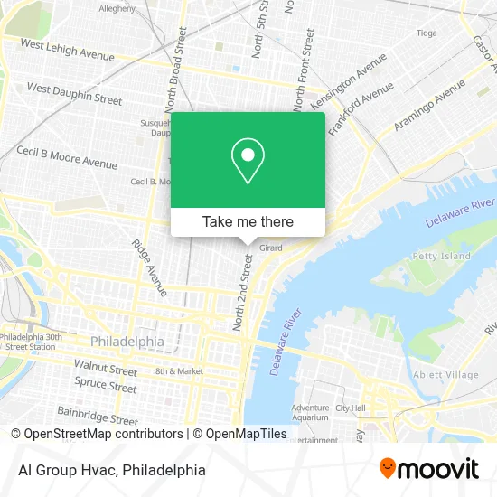 Al Group Hvac map