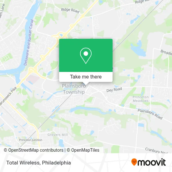 Total Wireless map