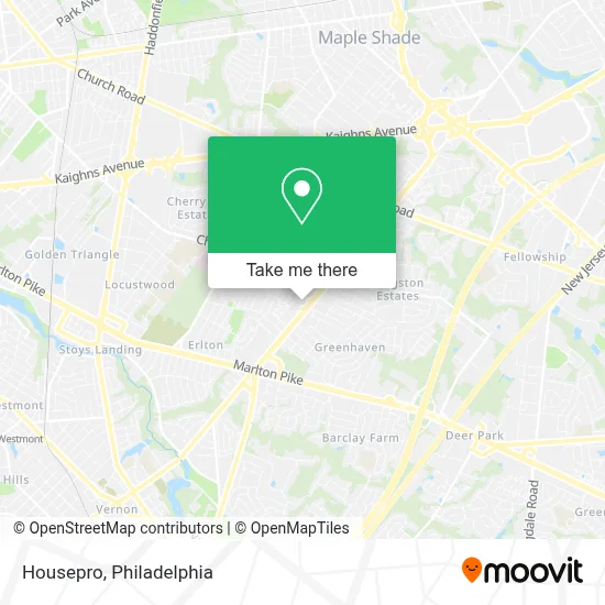 Housepro map
