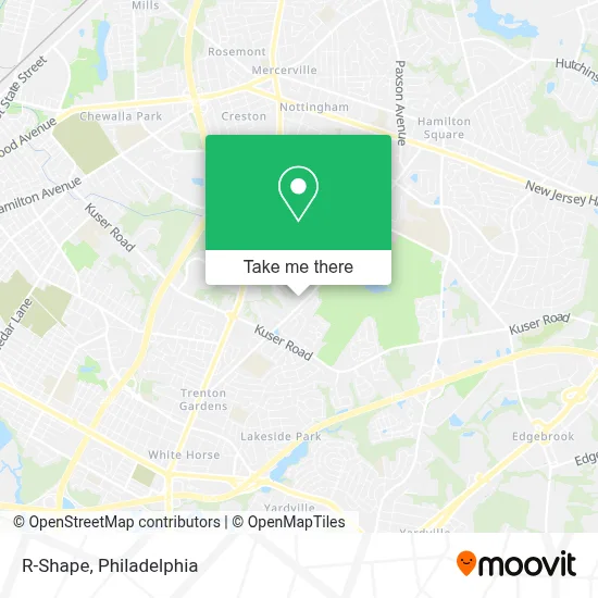 R-Shape map