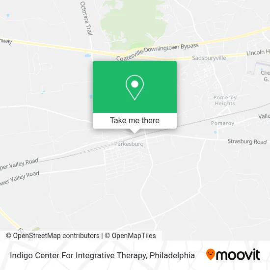 Indigo Center For Integrative Therapy map