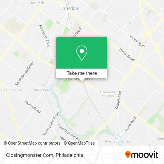 Closingmonster.Com map